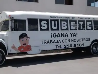 Bus wrap for a recruitment campaign