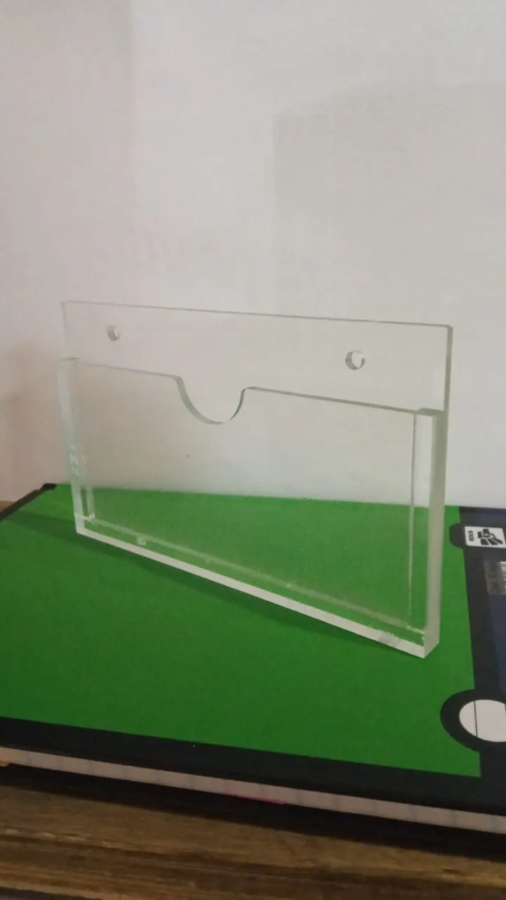 Porta hojas de acrílico en serie