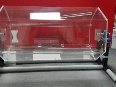 Acrylic raffle drum