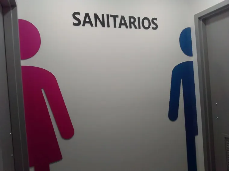 Vinil de identificación de sanitarios