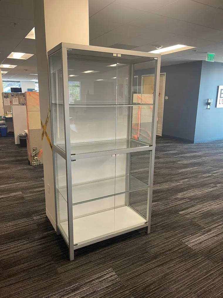 Vitrina de acrílico para punto de venta